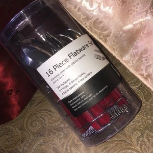 NWOT $8 when you bundle three or more; 16 piece flatware set